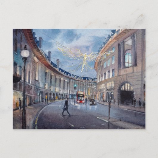 Regent Street, Londen Briefkaart (Voorkant)