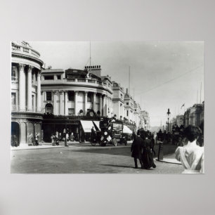 Regent Street, Londen, c.1900 Poster
