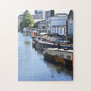 Regent's Canal Boats London Verenigd Koninkrijk Legpuzzel