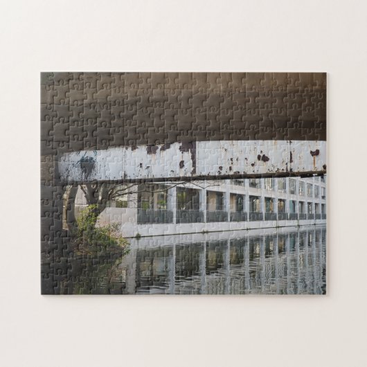 Regent's Canal Bridge London Verenigd Koninkrijk Legpuzzel (Horizontaal)