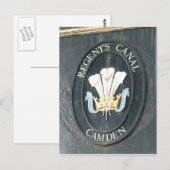 Regent's Canal - Camden Lock - Londen - Briefkaart (Voorkant / Achterkant)