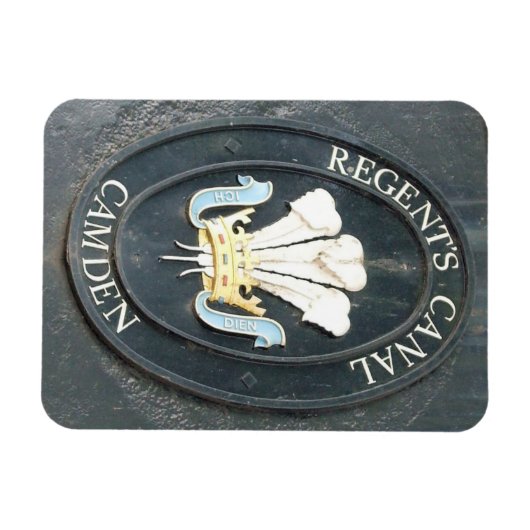 Regent's Canal - Camden Lock - Londen - Magnet Magneet (Horizontaal)