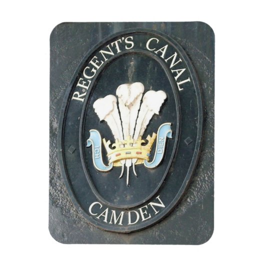 Regent's Canal - Camden Lock - Londen - Magnet Magneet (Verticaal)