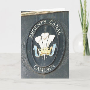 Regent's Canal - Camden Lock - Wenskaart Kaart