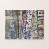 Regent's Canal Graffiti London UK Legpuzzel (Horizontaal)