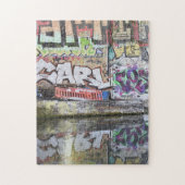 Regent's Canal Graffiti London UK Legpuzzel (Verticaal)