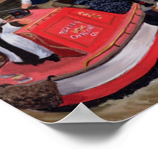 Regent's Canal Lock Poster (Hoek)