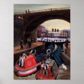 Regent's Canal Lock Poster (Voorkant)