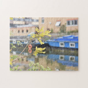 Regent's Canal Reflection Islington London England Legpuzzel