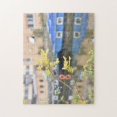 Regent's Canal Reflection Islington London England Legpuzzel (Verticaal)