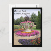 Regents Park, London, England briefkaart (Voorkant / Achterkant)