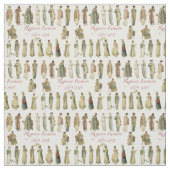 Regentschap Mode 1809-1815 Stof (Swatch)