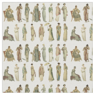 Regentschap Mode 1809-1815 Stof
