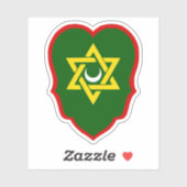 Regentschap van Algiers klein wapen (1630-1830) Sticker (Vel)