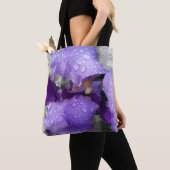 regenval in iris tote bag (Dichtbij)