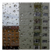 regenval perfect poster (Voorkant)