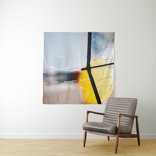 Regenvloerse paraplu's wandkleed (In Situ (horizontaal))