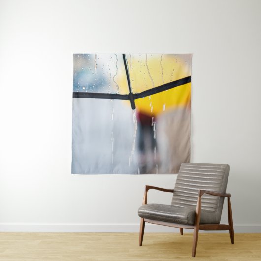 Regenvloerse paraplu's wandkleed (In situ)