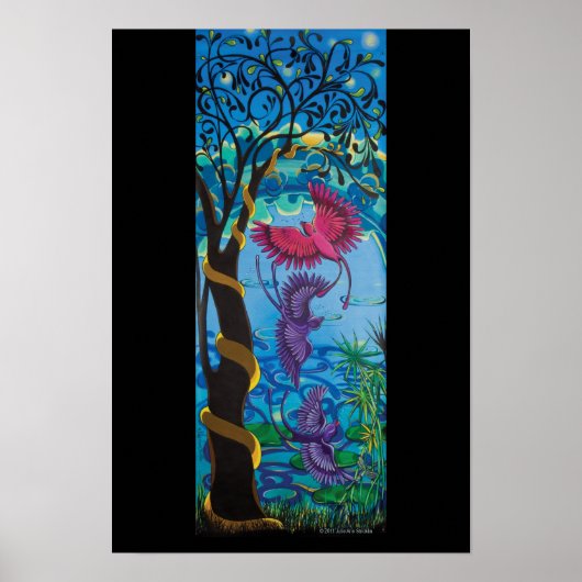 Regenvogels om 6:30 poster (Voorkant)