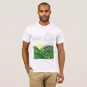 regenwolk t-shirt (Voorkant volledig)