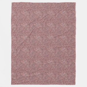 Regenwormen (groot) fleece deken
