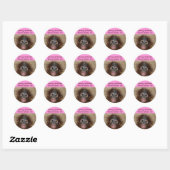 Regenwoud Baby Orangutan Ronde Sticker (Vel)