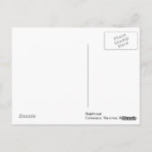 regenwoud briefkaart (Achterkant)