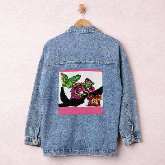 Regenwoud Kameleon plezier Denim Jacket (Hangar)