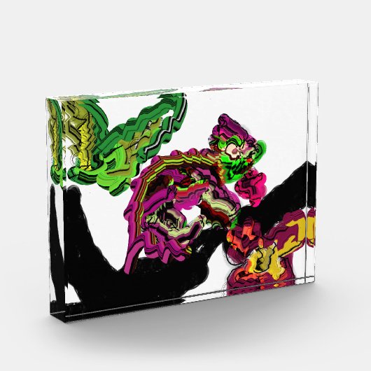 Regenwoud Kameleon plezier Fotoblokken (Links)