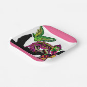 Regenwoud Kameleon plezier Papieren Bordje (Gebogen)