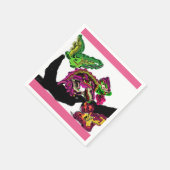 Regenwoud Kameleon plezier Servet (Hoek)