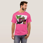 Regenwoud Kameleon plezier T-shirt (Voorkant volledig)