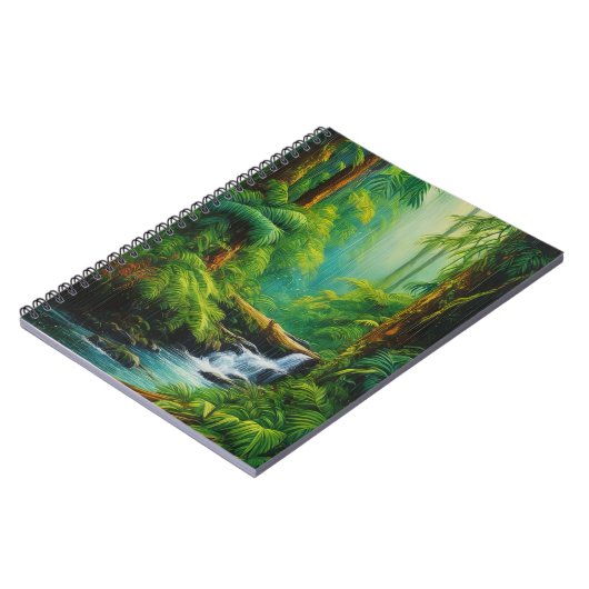 Regenwoud Lullaby Notitieboek (Linkerzijde)