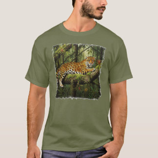 Regenwoud met majestueuze jaguar! t-shirt