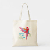 Regenwoud op deze manier tote bag (Achterkant)