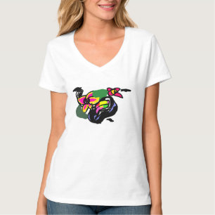 Regenwoud toekan kunst koning t-shirt