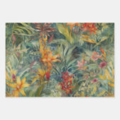 REGENWOUD TROPISCH DECCOUPAGE DECORATIEF PAPIER INPAKPAPIER VEL (Voorkant)