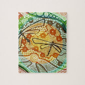 regenwoudlibellen legpuzzel (Verticaal)