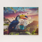 REGENWOUDTOEKAN LEGPUZZEL (Horizontaal)