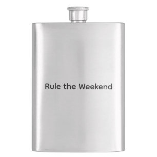 Regeren van het weekend klassieke fles flacon