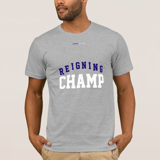 REGEREND KAMPIOEN T-SHIRT (Voorkant)