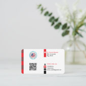 Regering aanpassen visitekaartje (Staand voorkant)