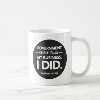 Regering heeft mijn Business Black Button niet geb Koffiemok