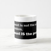 Regering is het probleem koffiemok (Center)