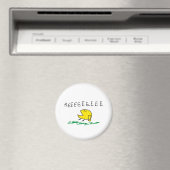 Regering komt uit de vlag REE SNEKRIGHT Gadsden Magneet (Insitu (Vaatwasser))