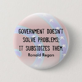 Regering lost problemen niet op ronde button 5,7 cm