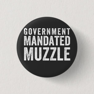 Regering Mandated Muzzle Ronde Button 3,2 Cm