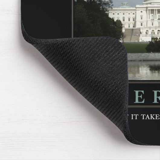 Regering Parody Mousepad Muismat (Hoek)