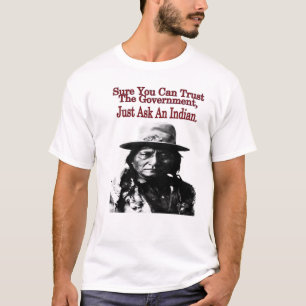 Regering t-shirt vertrouwen