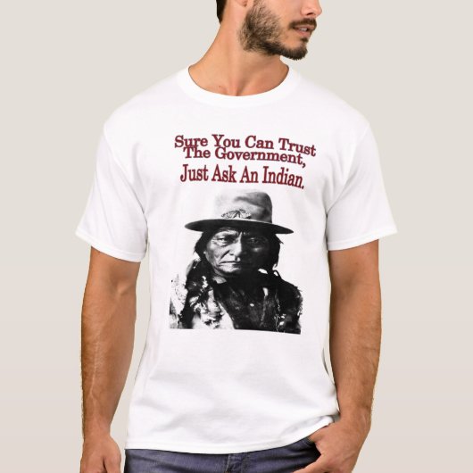 Regering t-shirt vertrouwen (Voorkant)